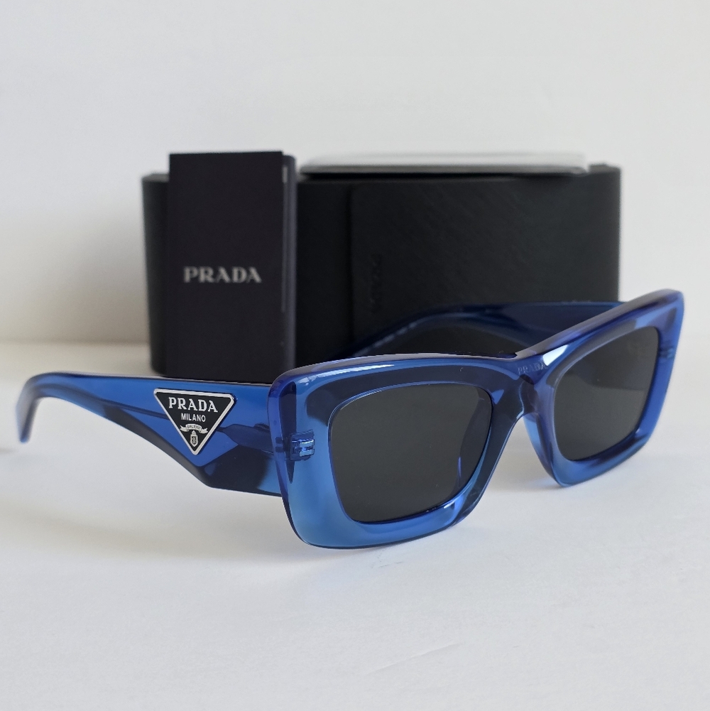 Prada SPR 13Z Sunglasses Blue